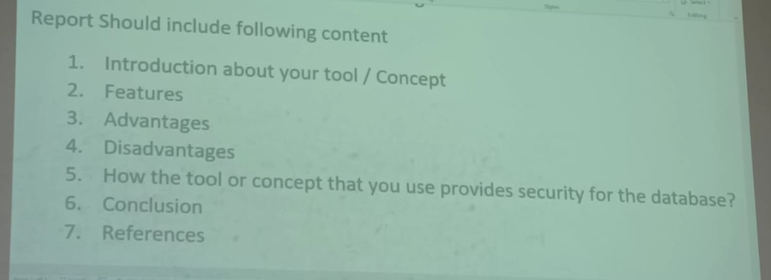 Security policy implementation in Orcal With