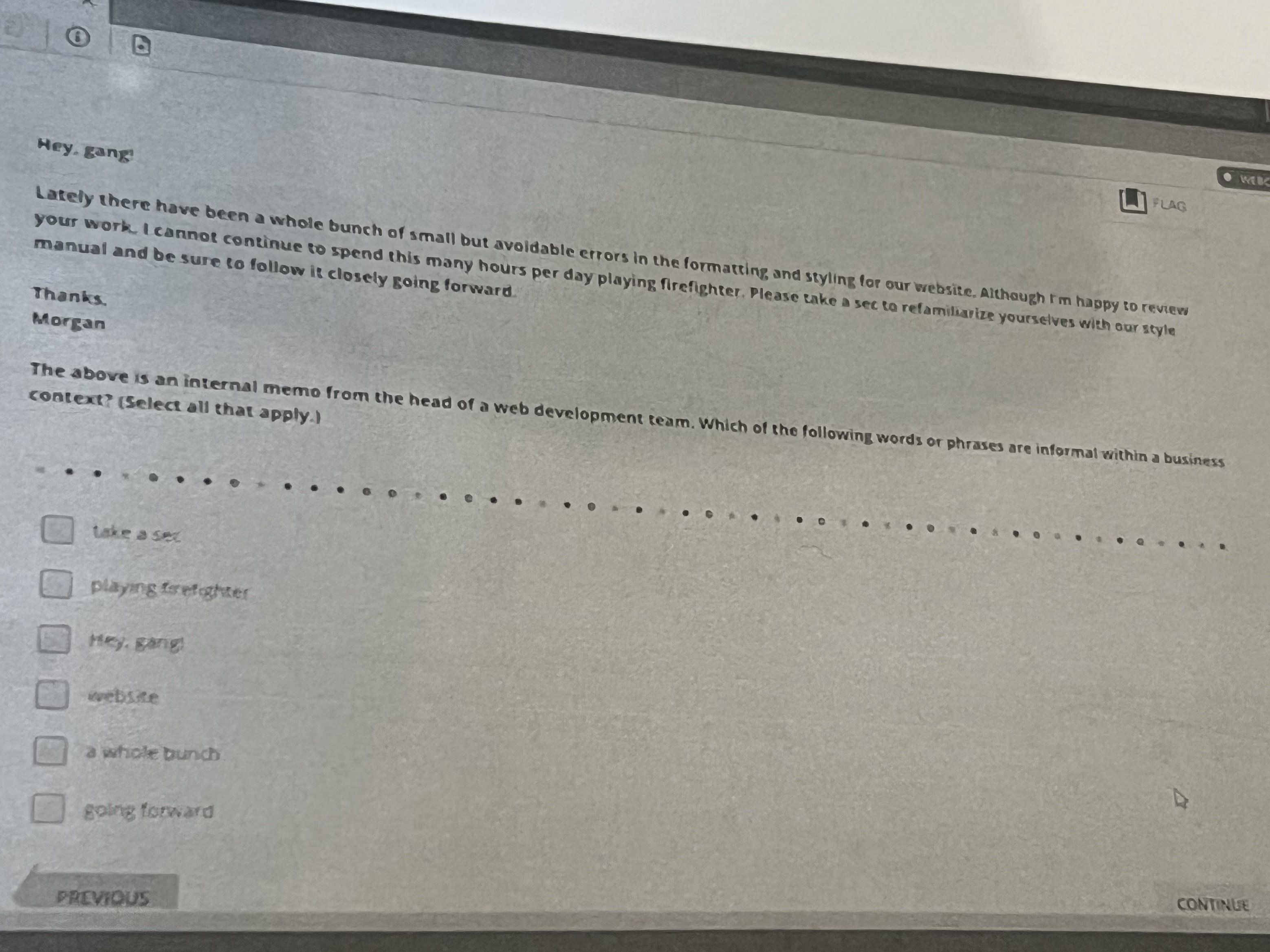 Hey. gang Lately there have been a whole bunch of