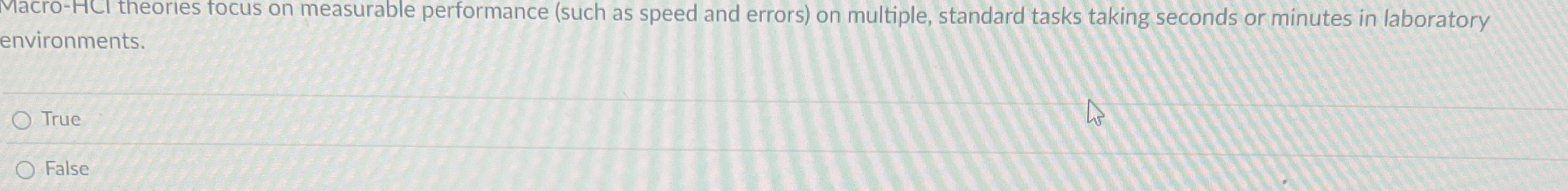 theories focus on measurable performance ( such