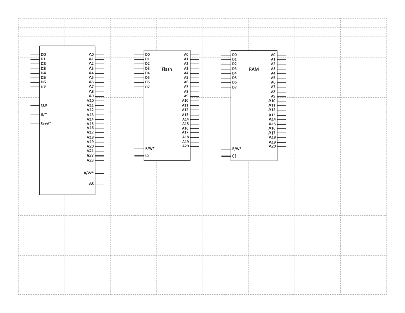 Complete the given diagram for address decoding 2