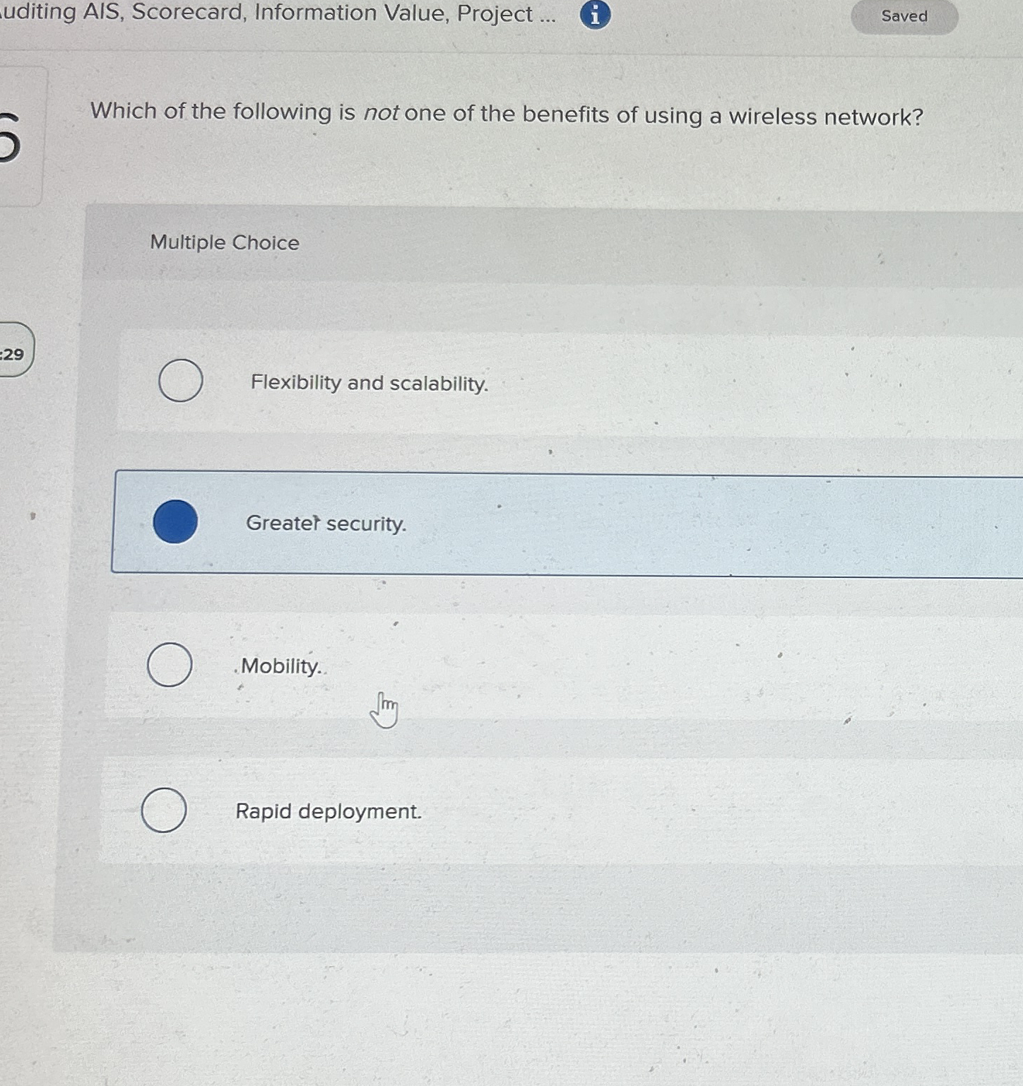 uditing AIS, Scorecard, Information Value,