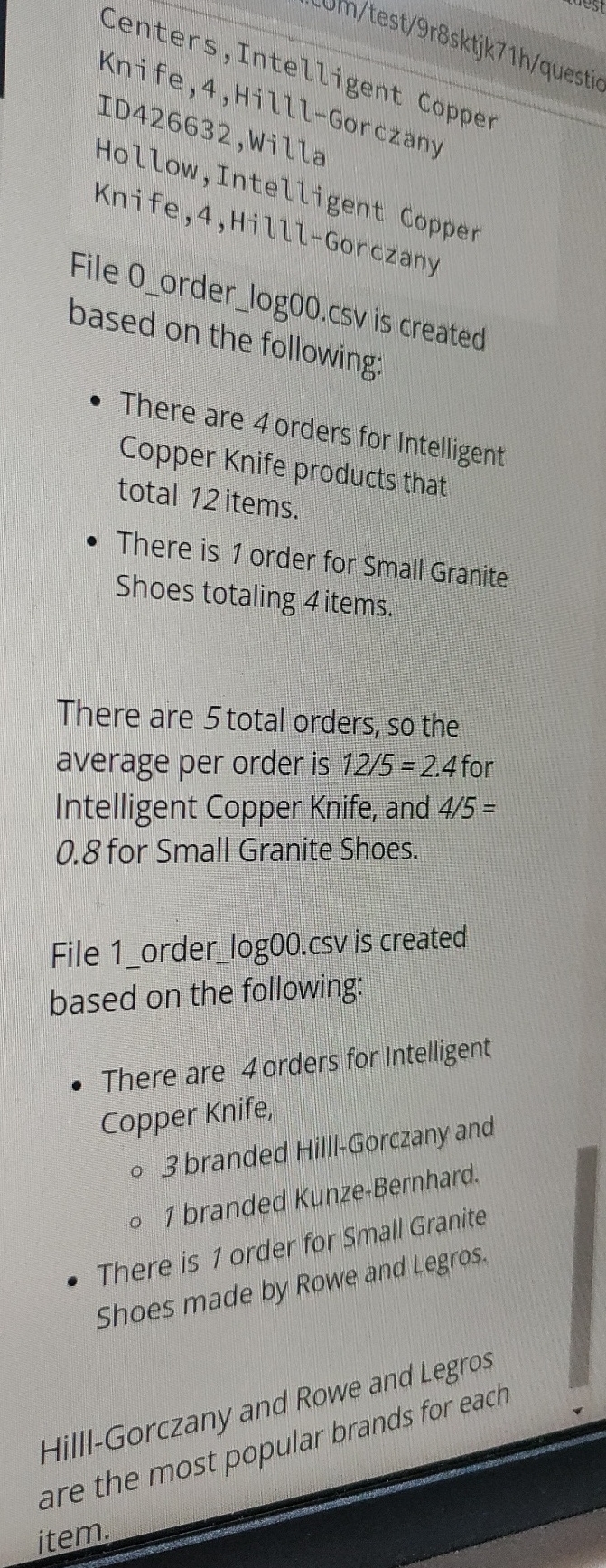 There is a csv file that keeps a record of n