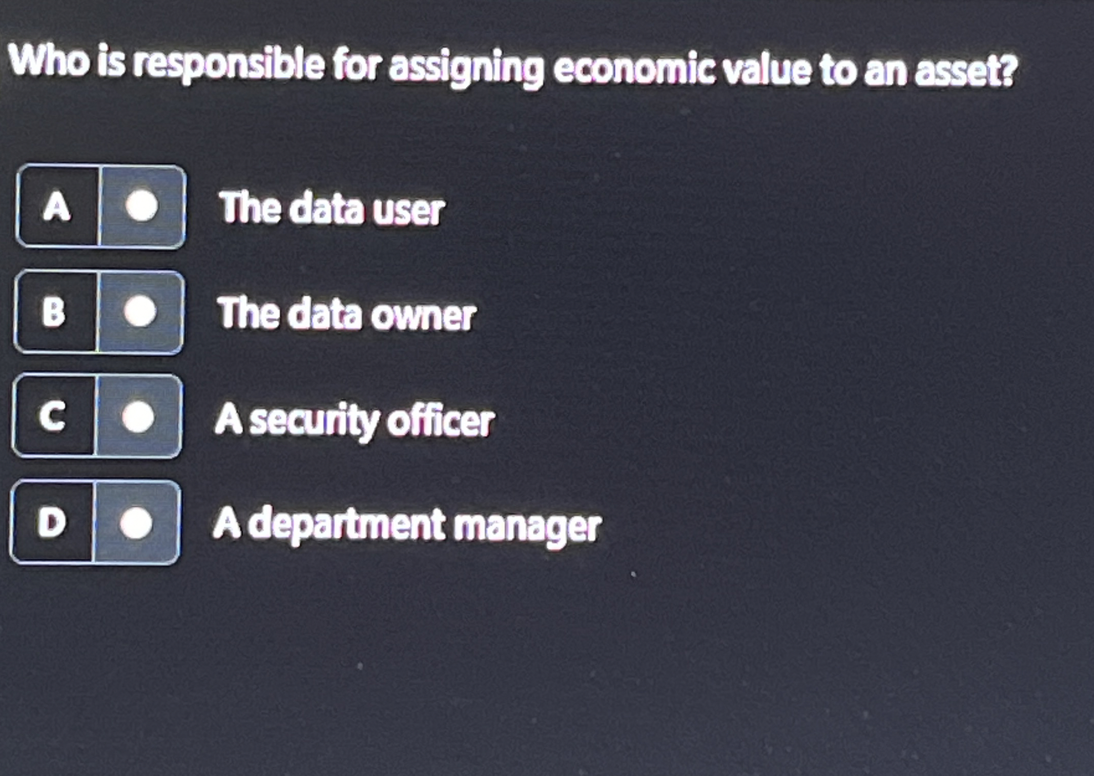 Who is responsible for assigning economic value