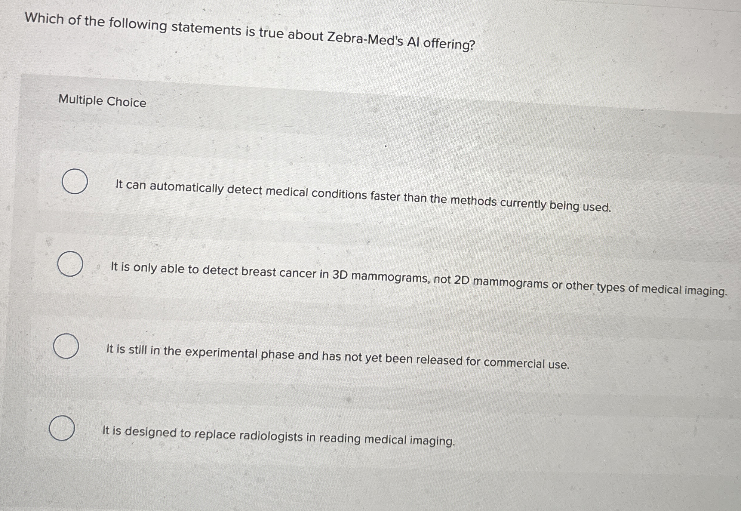 Which of the following statements is true about