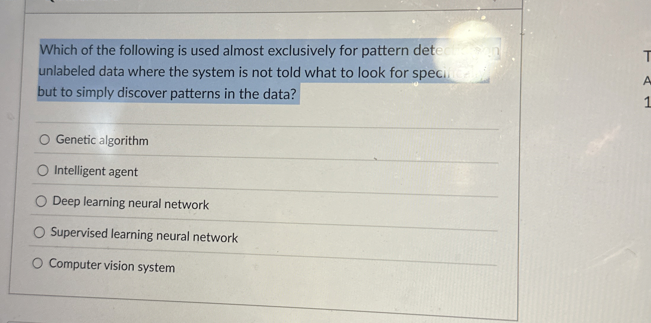 Which of the following is used almost exclusively