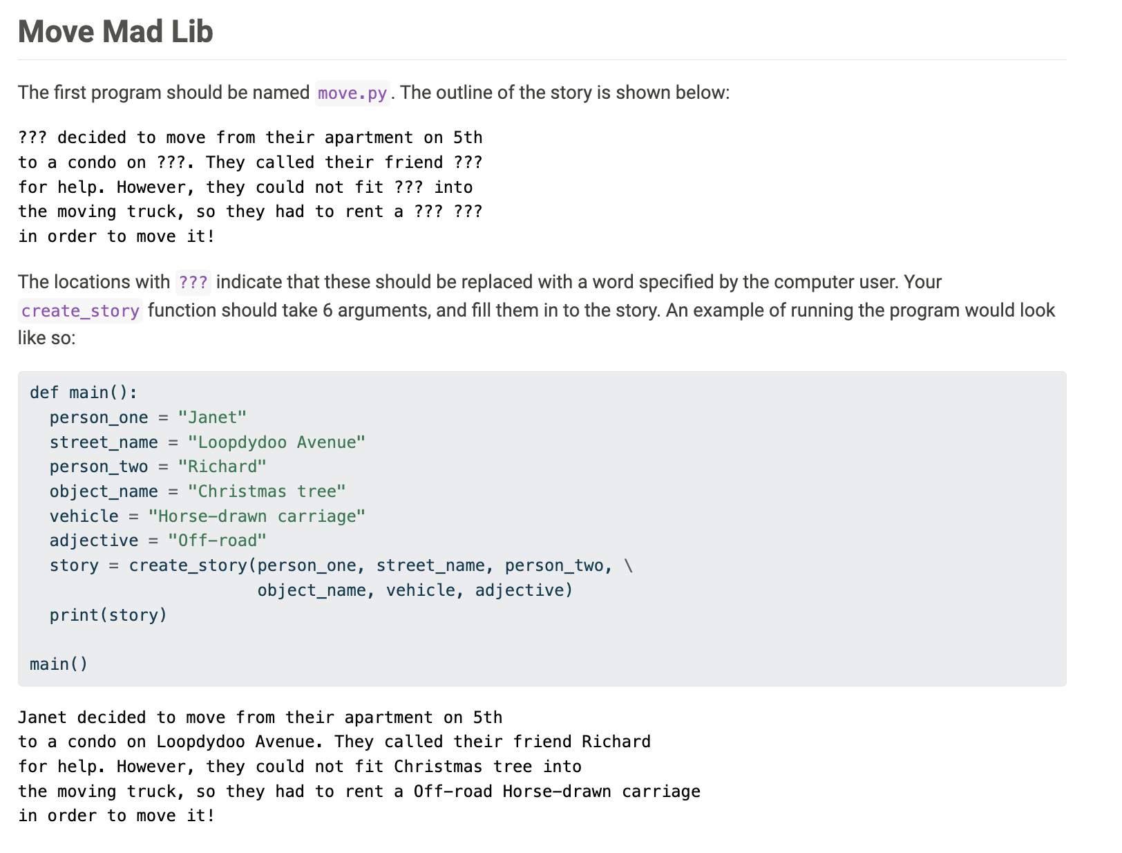 DO NOT USE f - strings USE concatenation
