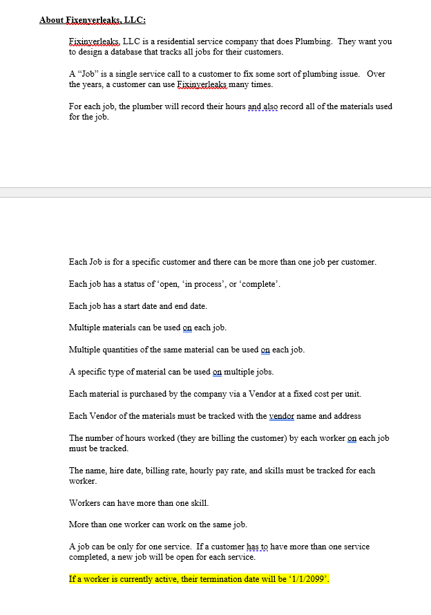 About Fixenverleaks, LLC: Fixinyerleaks, LLC is a