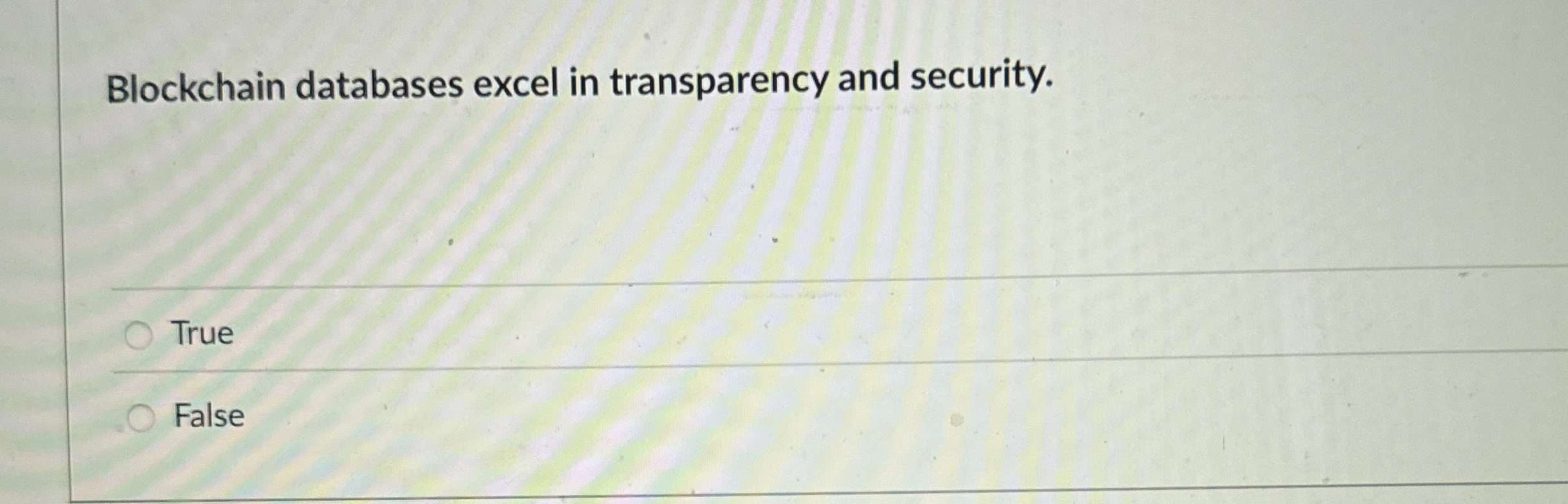 Blockchain databases excel in transparency and