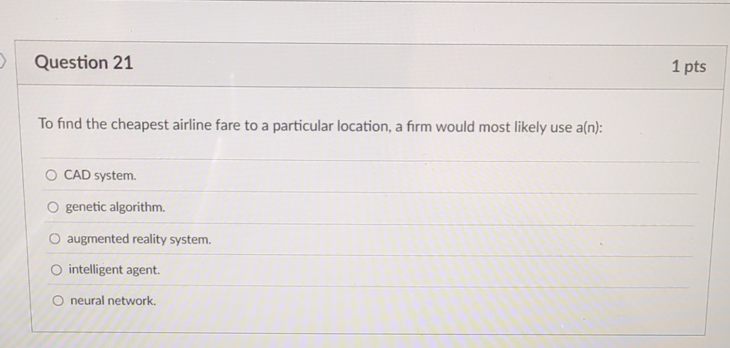 Question 2 1 To find the cheapest airline fare to