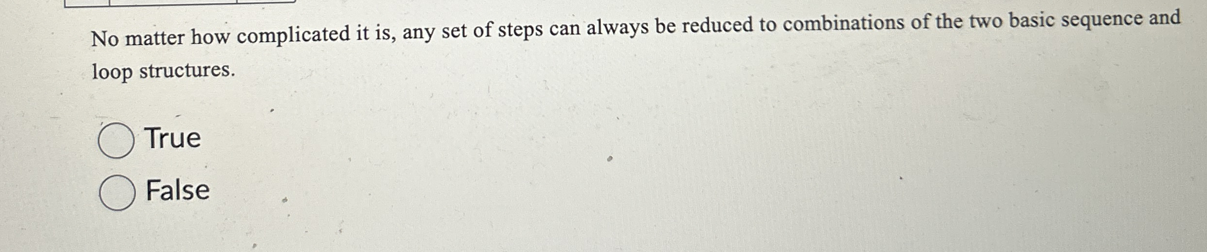 No matter how complicated it is , any set of