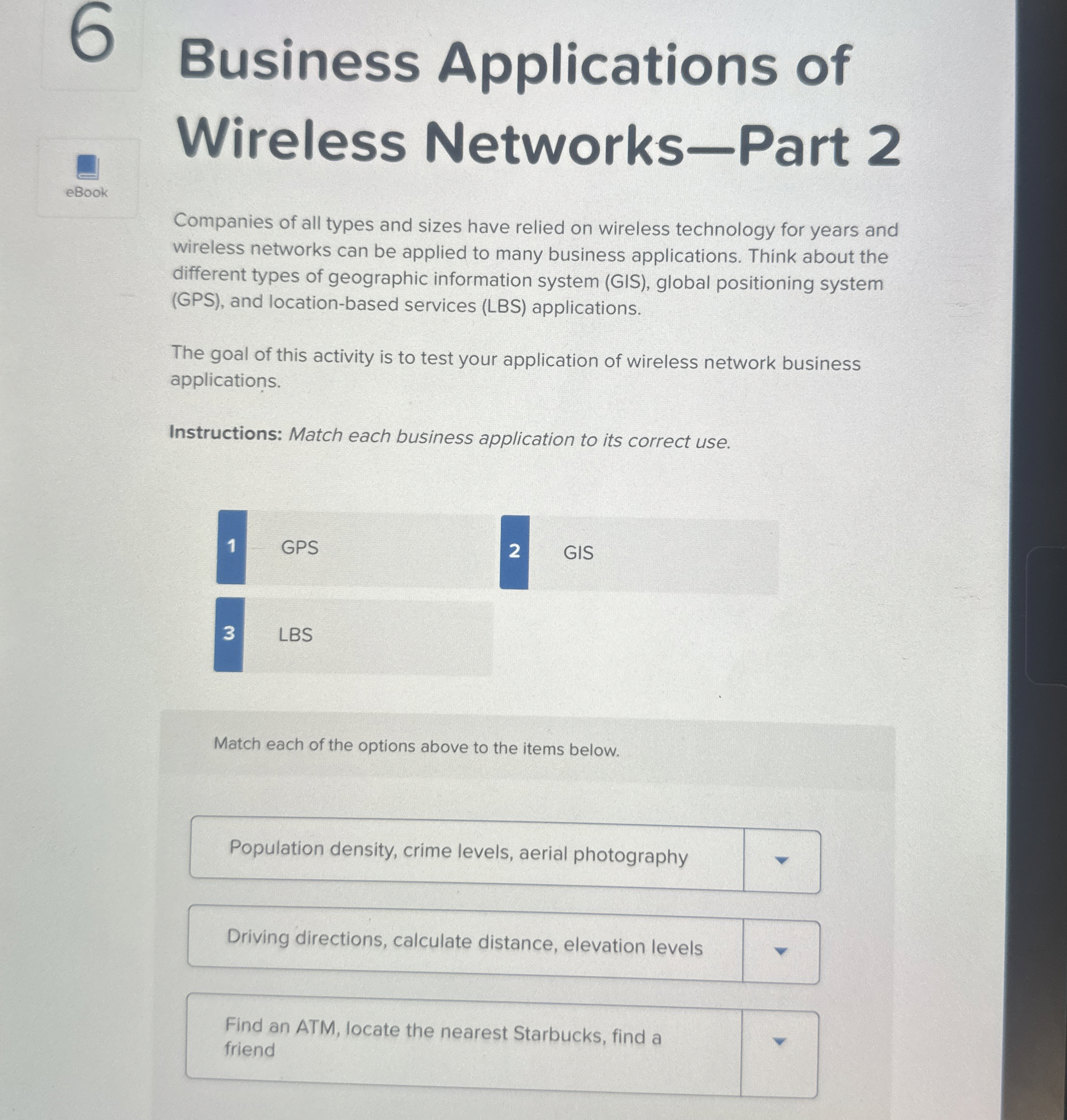 Business Applications of Wireless Networks - Part