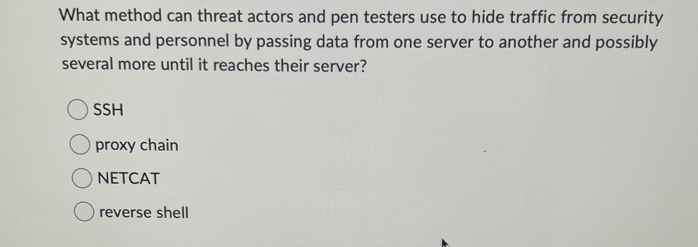 What method can threat actors and pen testers use
