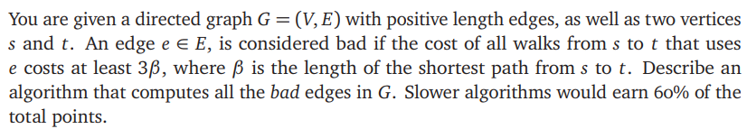 You are given a directed graph G = ( V , E ) with