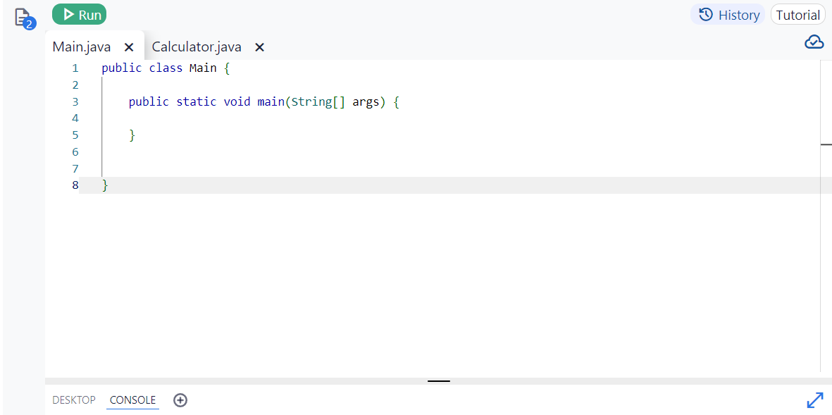 In the calculator class, overload the add method