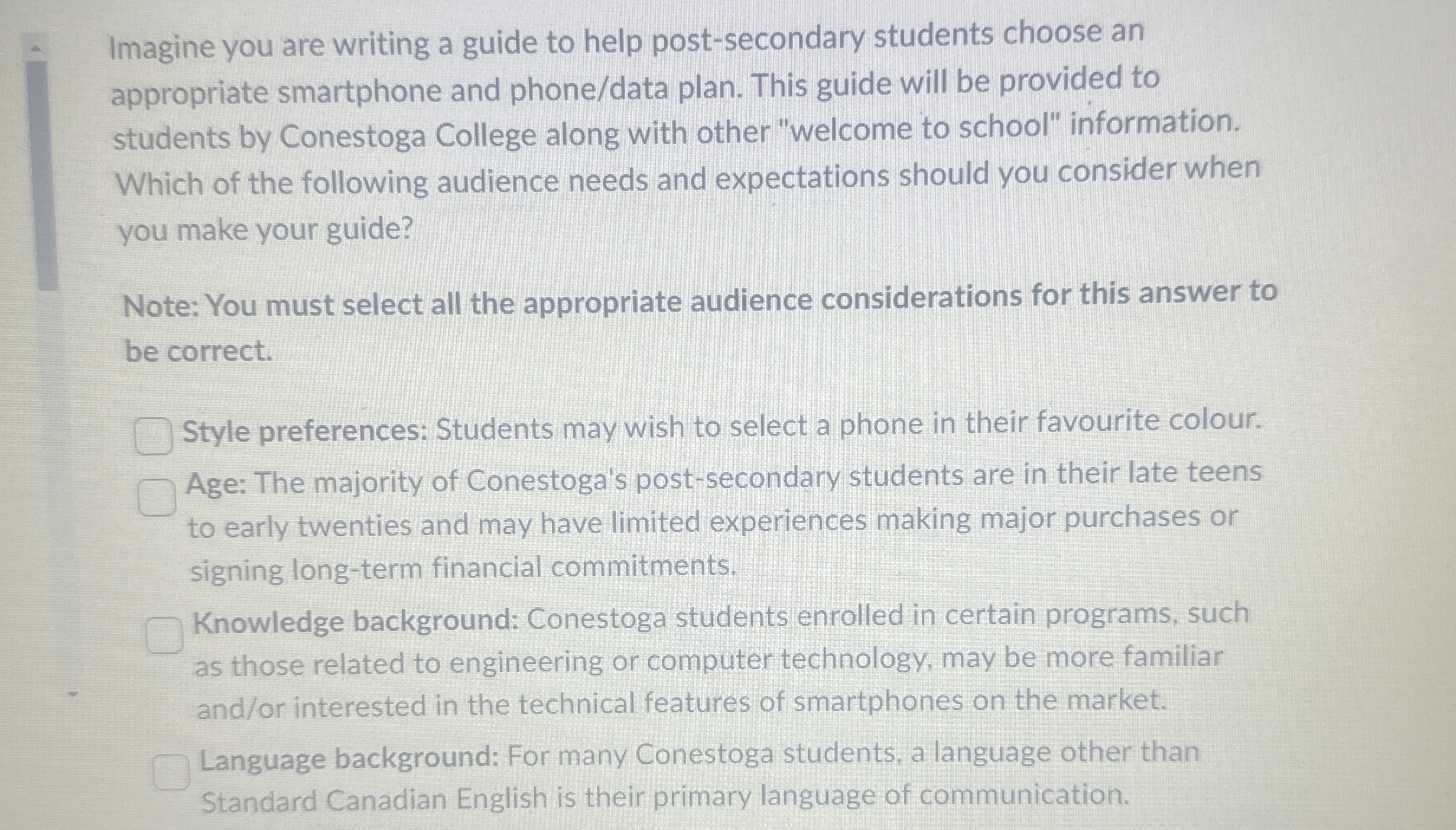 Imagine you are writing a guide to help post -