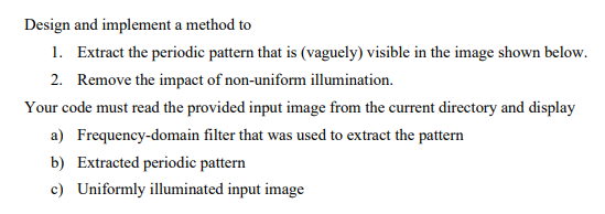 Design and implement a method to ( in MATLAB )