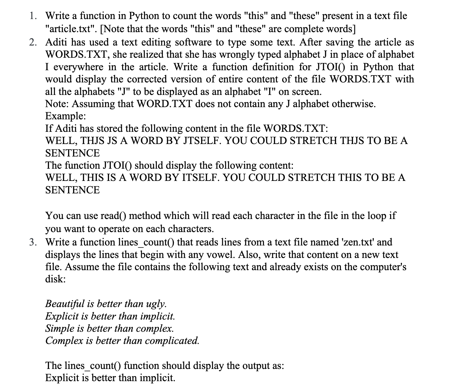 Write a function in Python to count the words