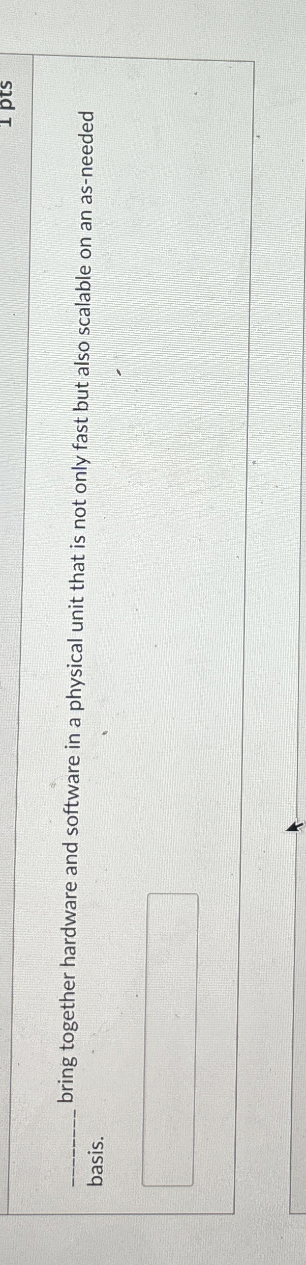 q , bring together hardware and software in a