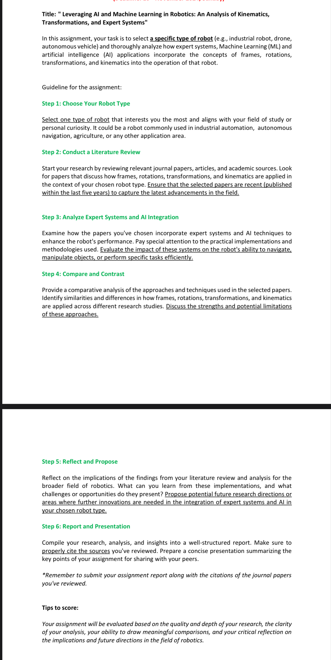 Title: " Leveraging AI and Machine Learning in