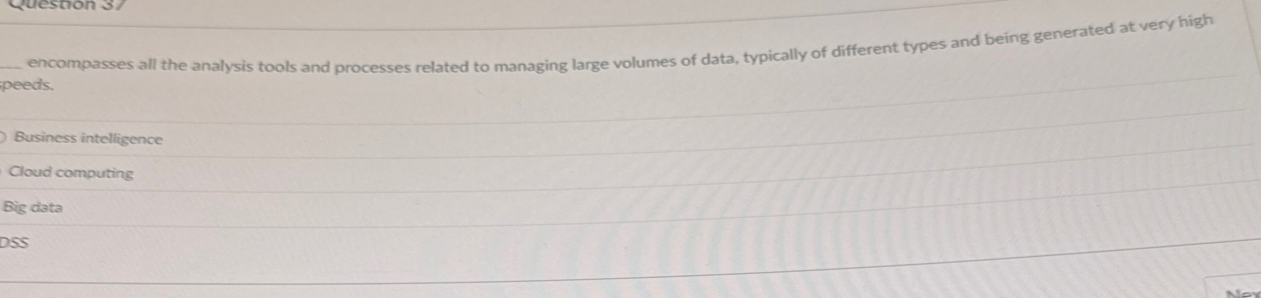 q , encompasses all the analysis tools and