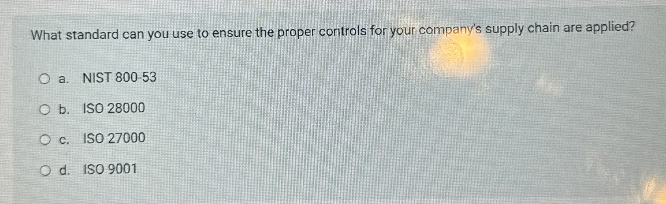 What standard can you use to ensure the proper