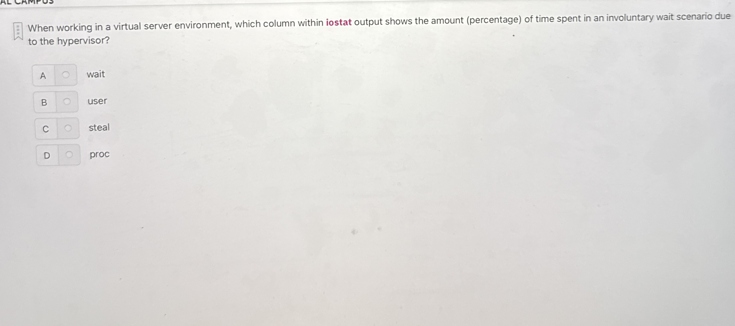 When working in a virtual server environment,