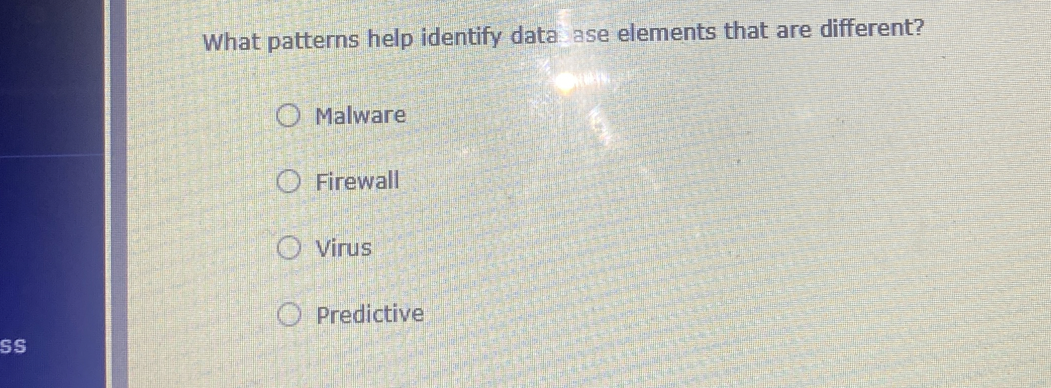 What patterns help identify data ase elements