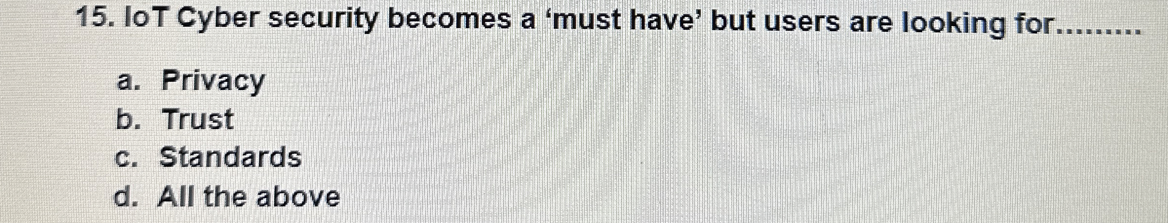 loT Cyber security becomes a 'must have' but