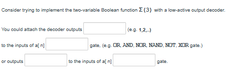 Consider trying to implement the two - variable