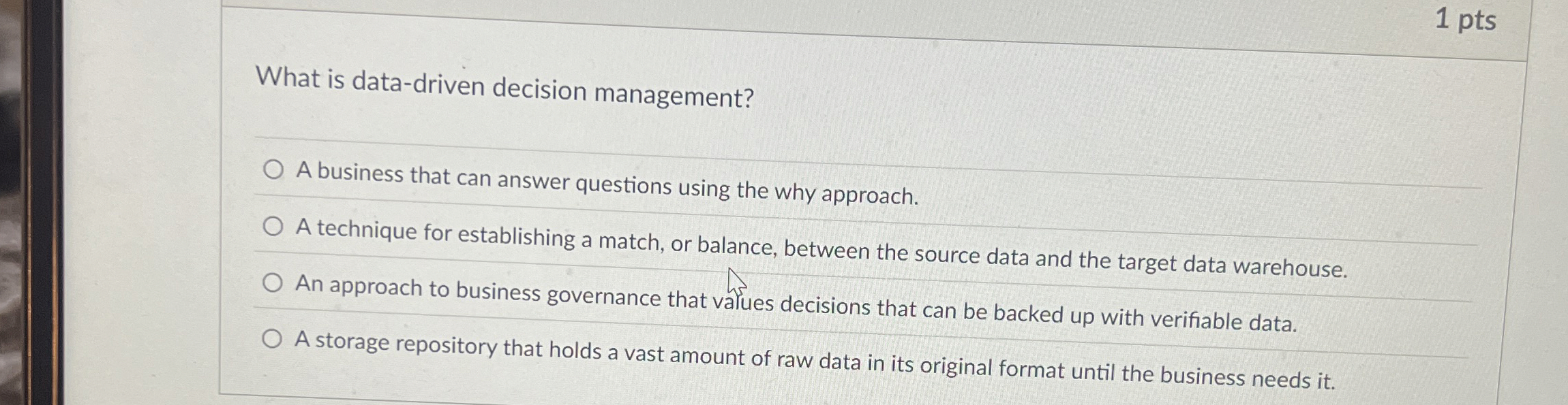 What is data - driven decision management? A
