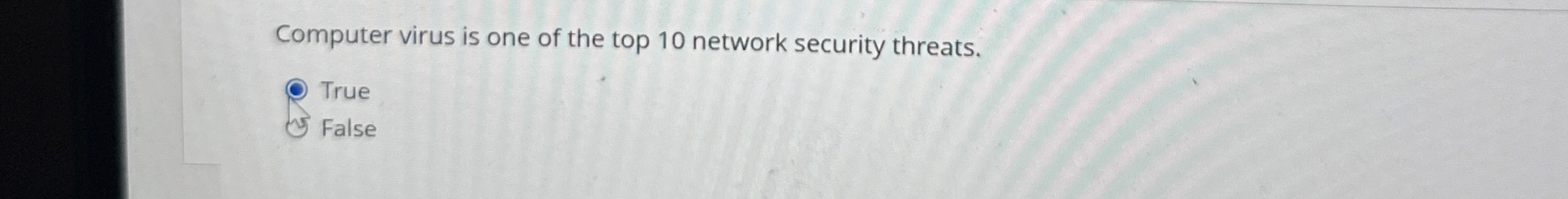 Computer virus is one of the top 1 0 network
