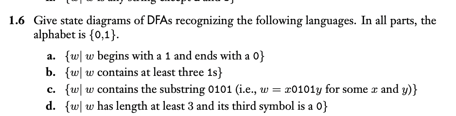 Answer the following parts well, make sure answer