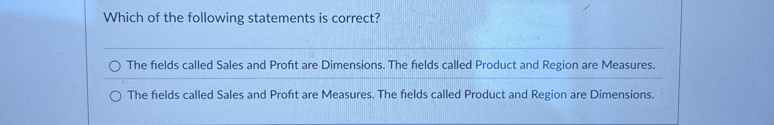 Which of the following statements is correct? The