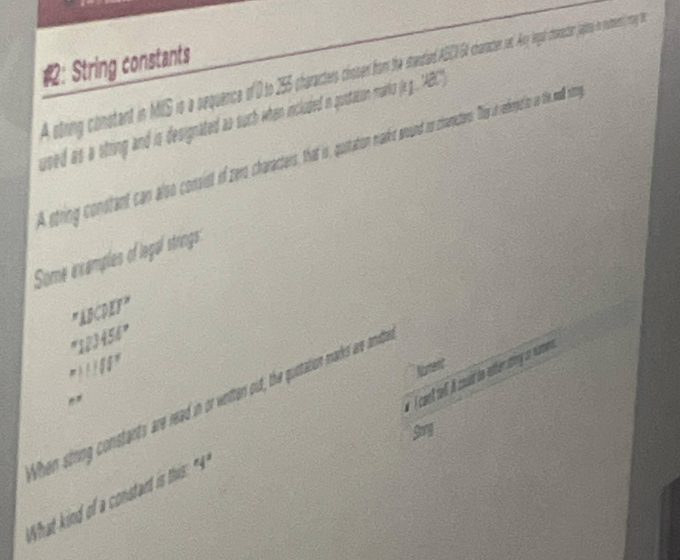 R: String constants "incIP" " 1 4 "
