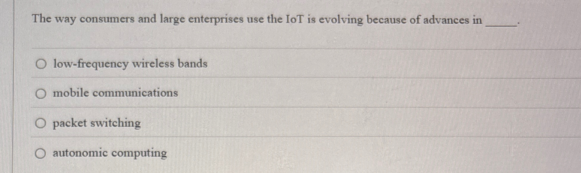 The way consumers and large enterprises use the