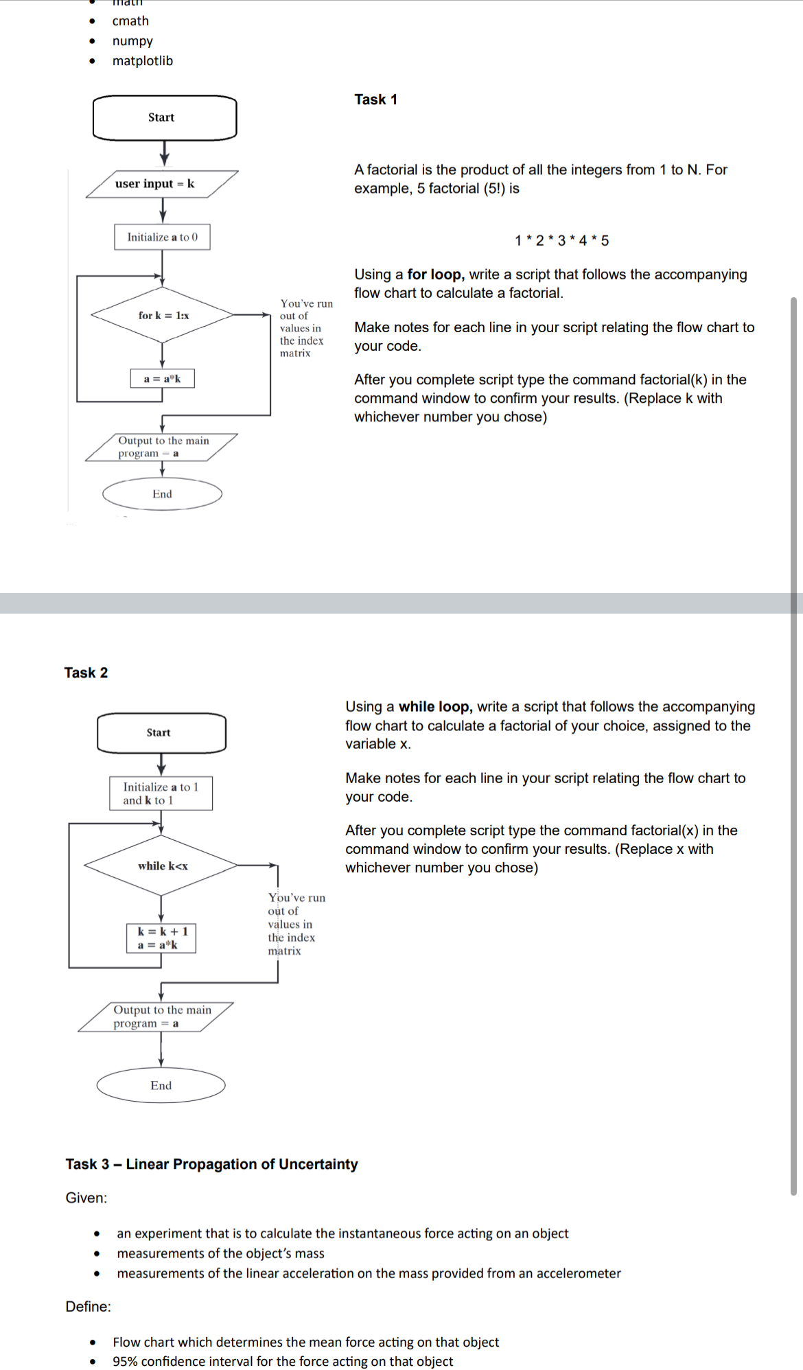 Help me write a pyhton code please cmath numnv