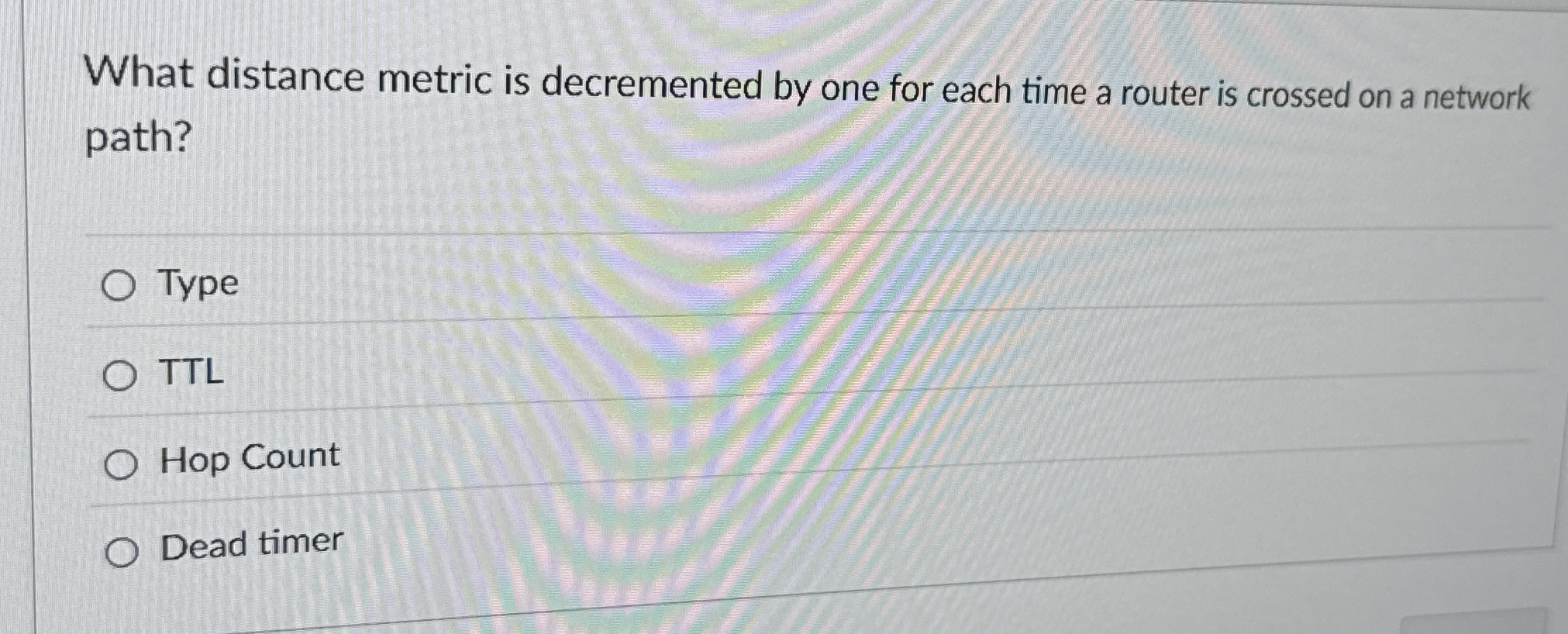 What distance metric is decremented by one for