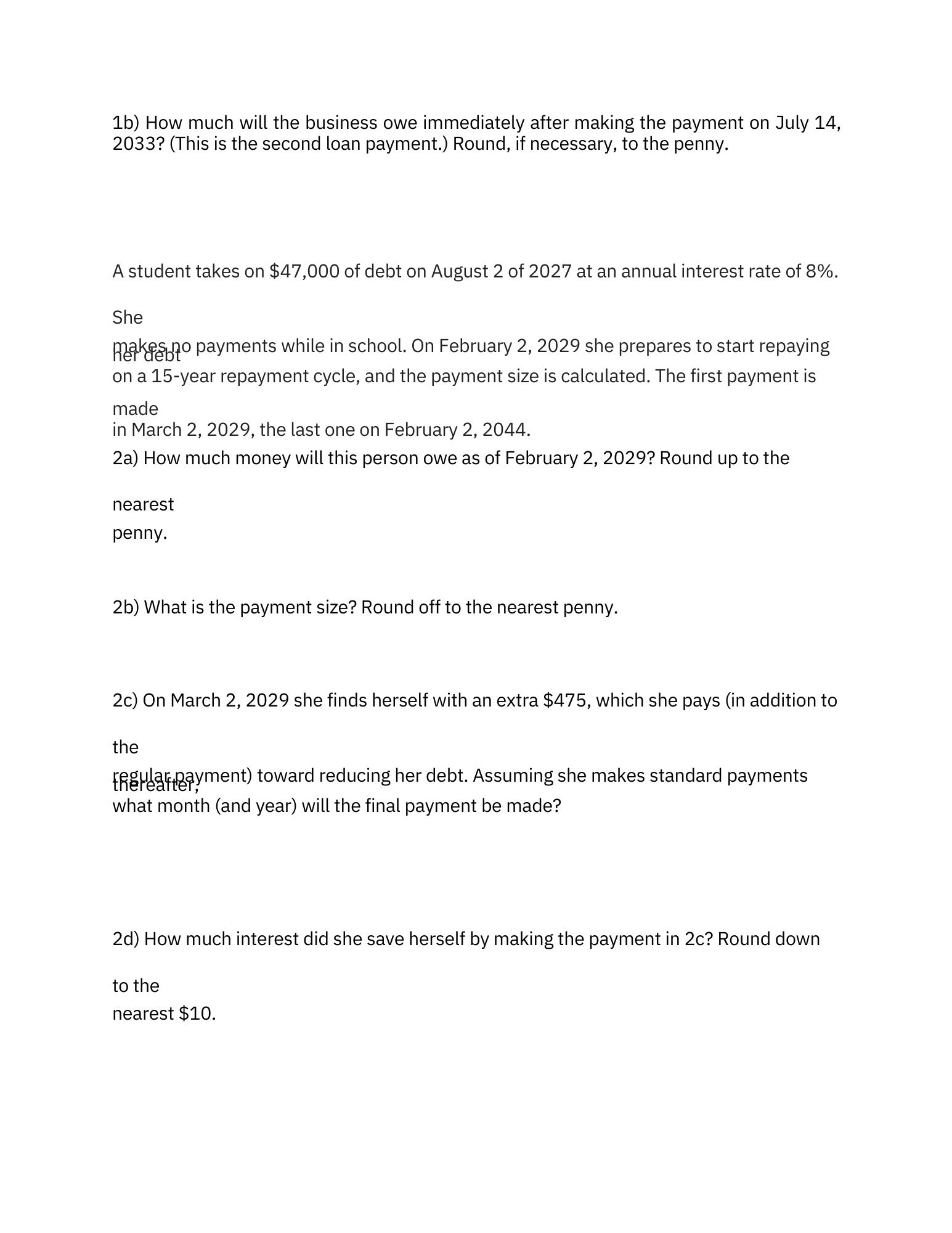 Week 10 Assignment Print this out, answer on the