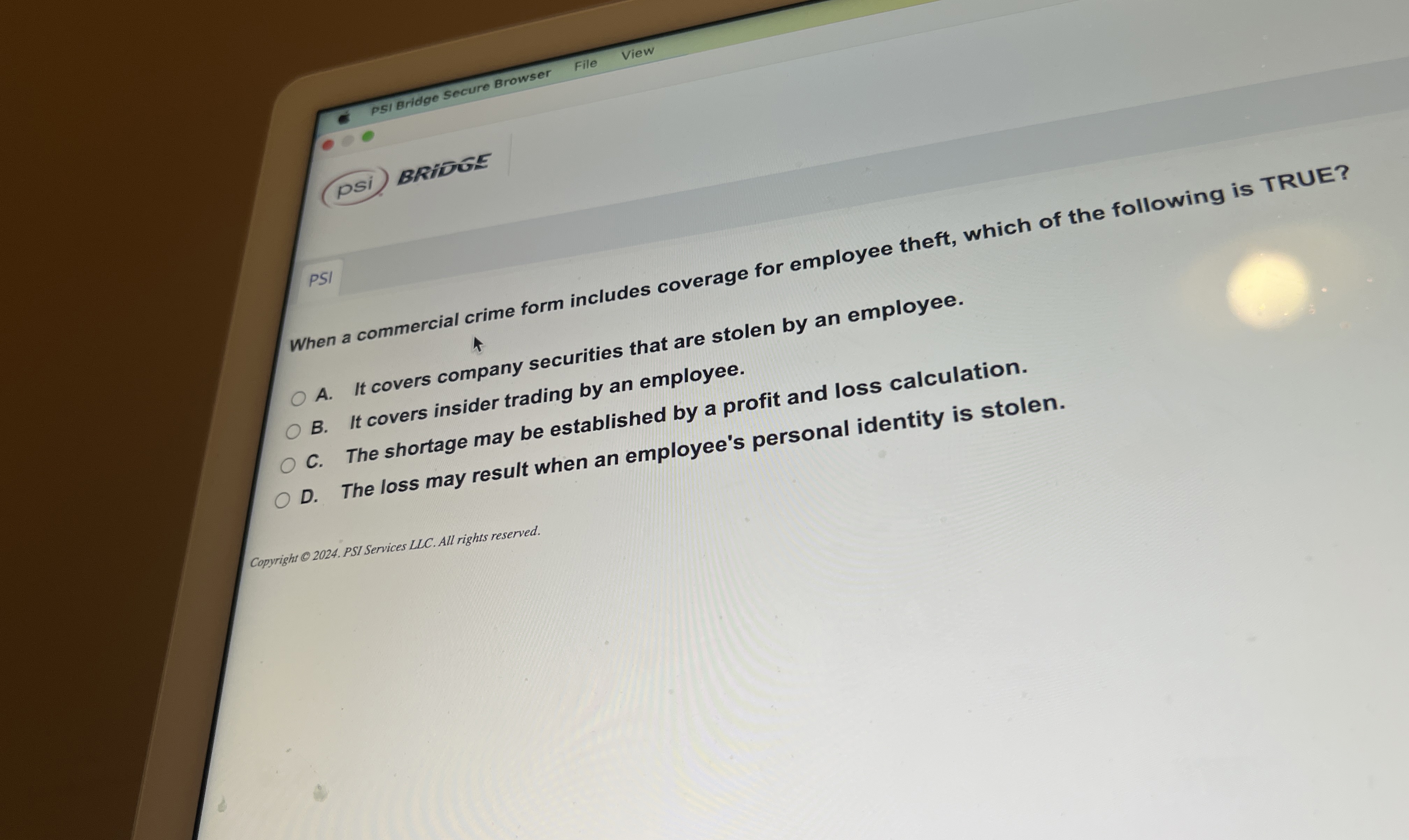 Which of the following statements Is TRUE