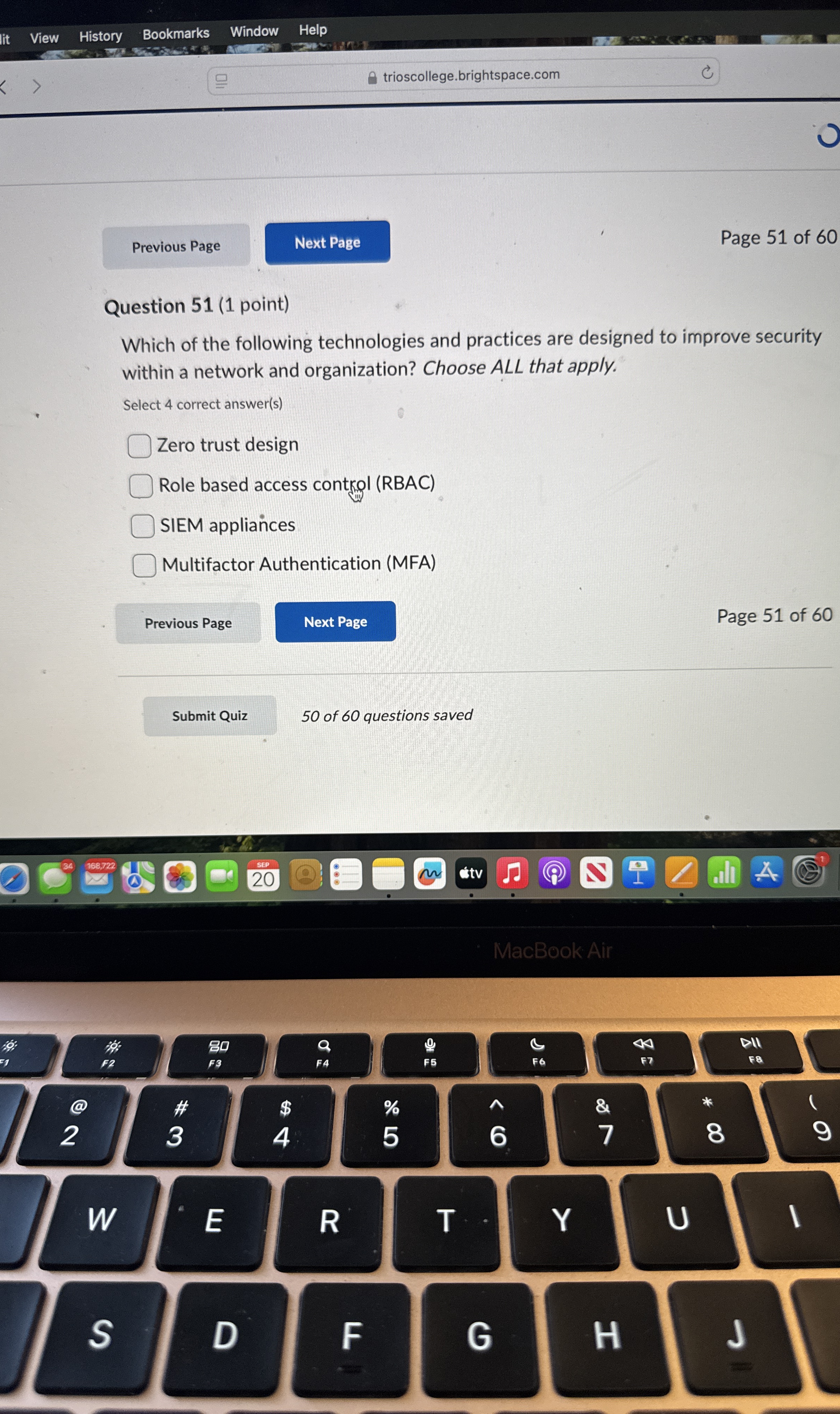 Question 5 1 ( 1 point ) Which of the following