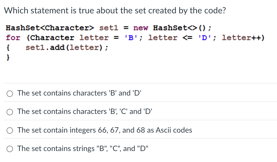 Which method in the Map interface returns a set