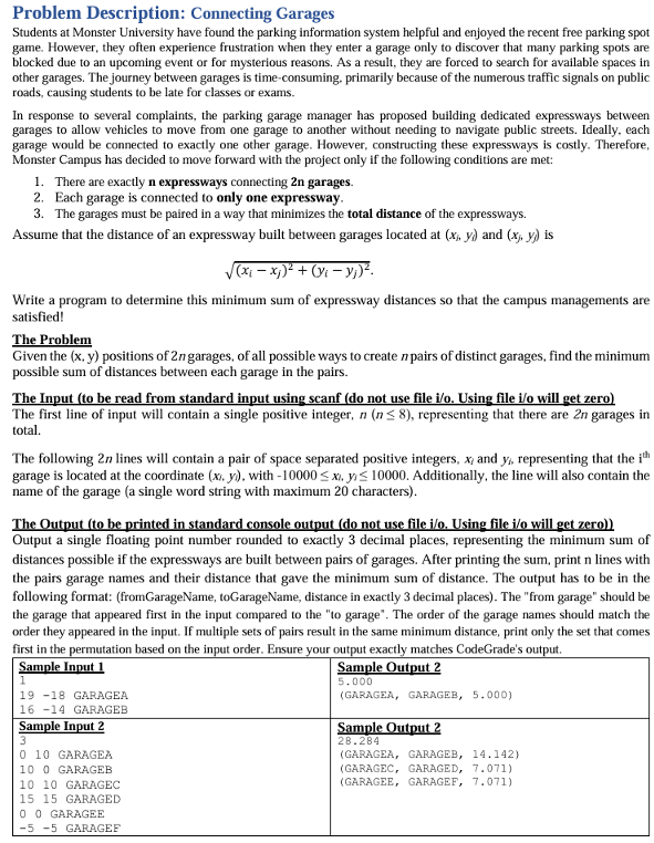 Implementation Restrictions You must use the