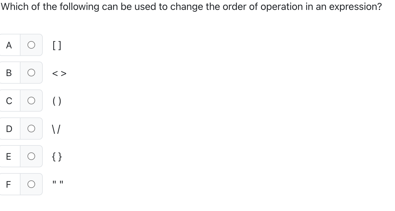 Which of the following can be used to change the