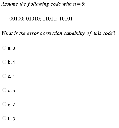 Assume the following code with \ ( n = 5 \ ) : 0