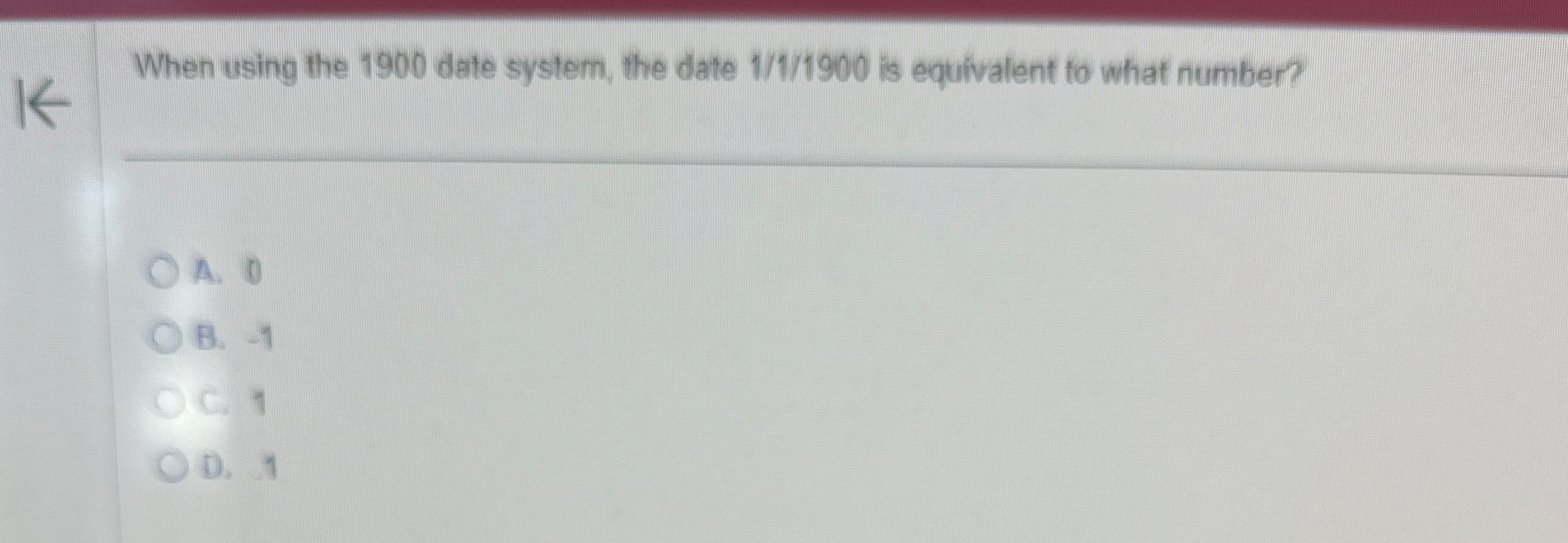 When using the 1 9 0 0 date system, the date 1 1