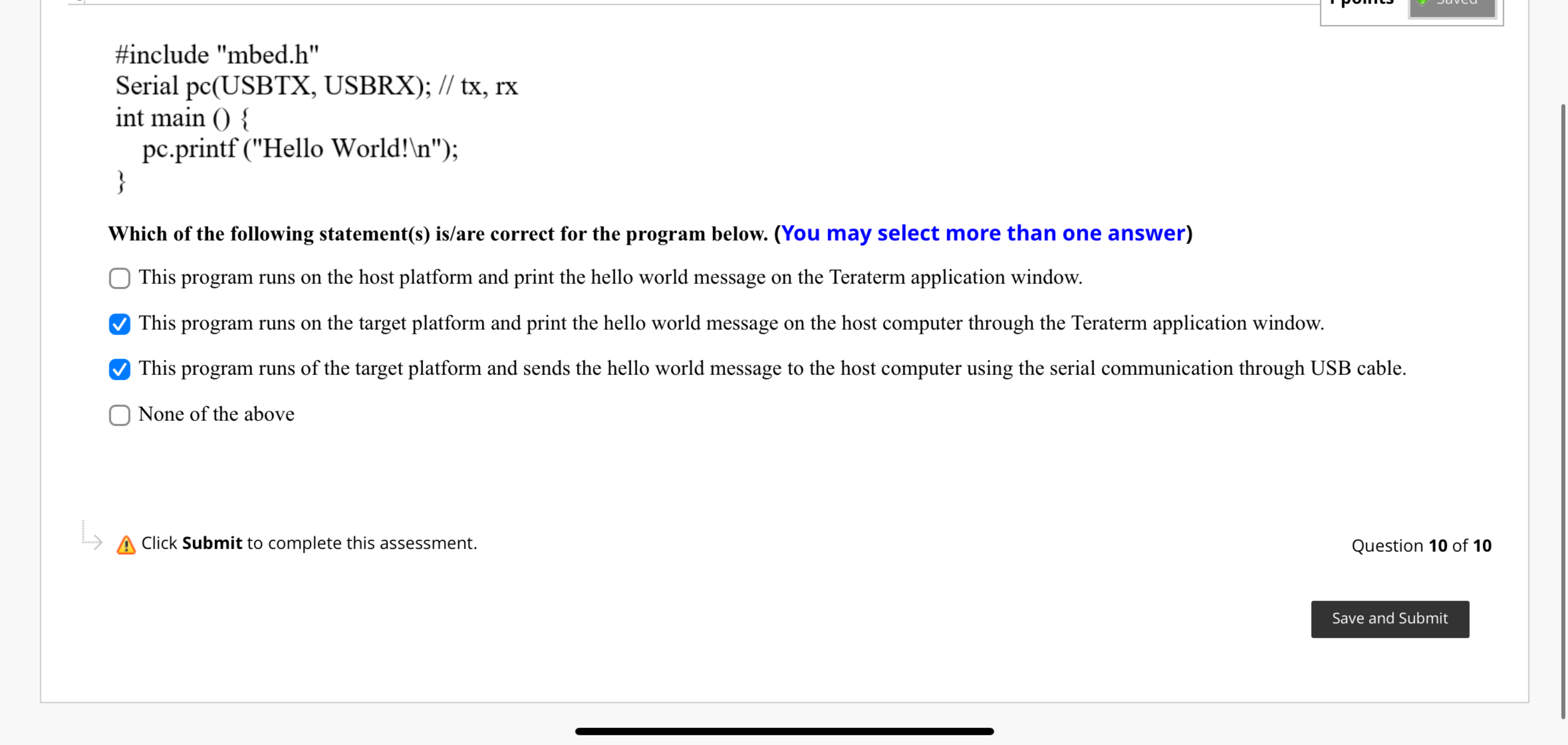 #include "mbed.h " Serial pc ( USBTX , USBRX ) ;