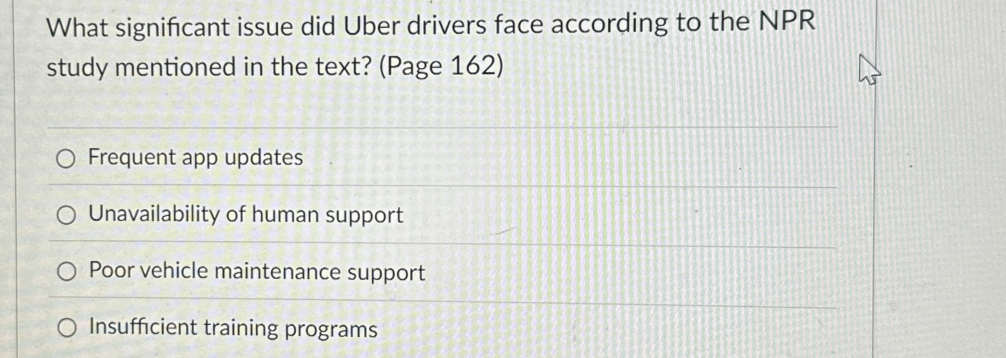 What significant issue did Uber drivers face