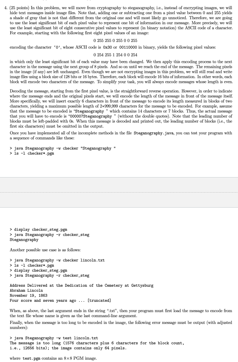 1 . ( 2 5 points ) In this problem, you will use