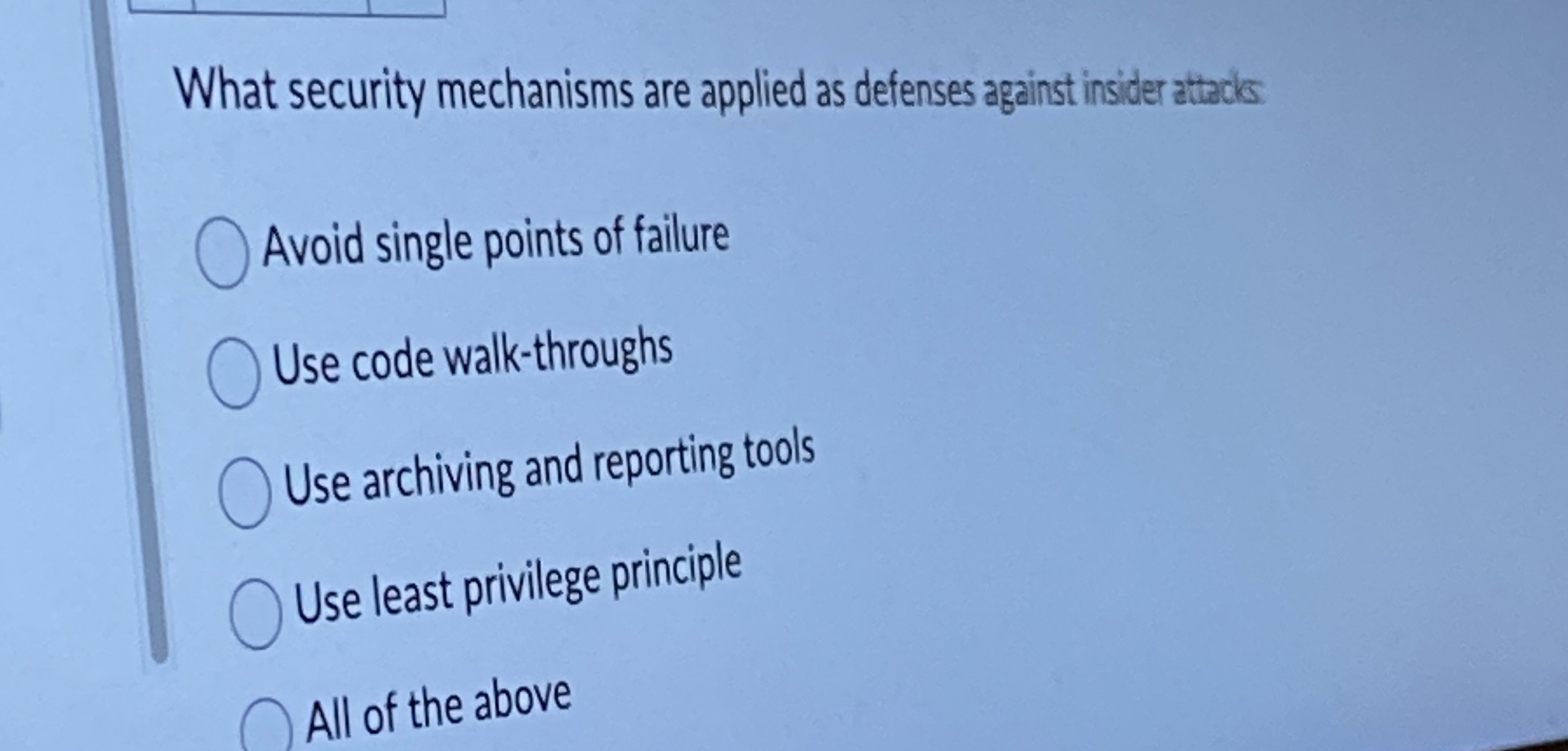 What security mechanisms are applied as defenses