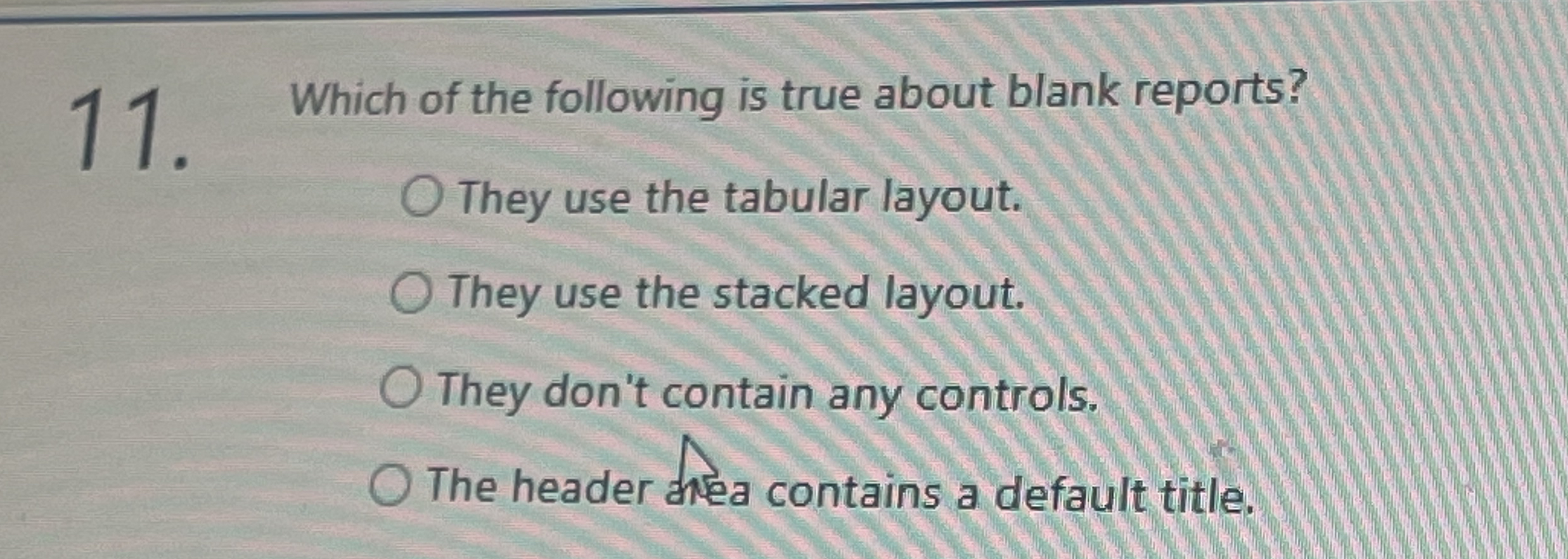 Which of the following is true about blank